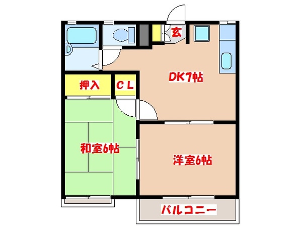 セフィーラＹの物件間取画像